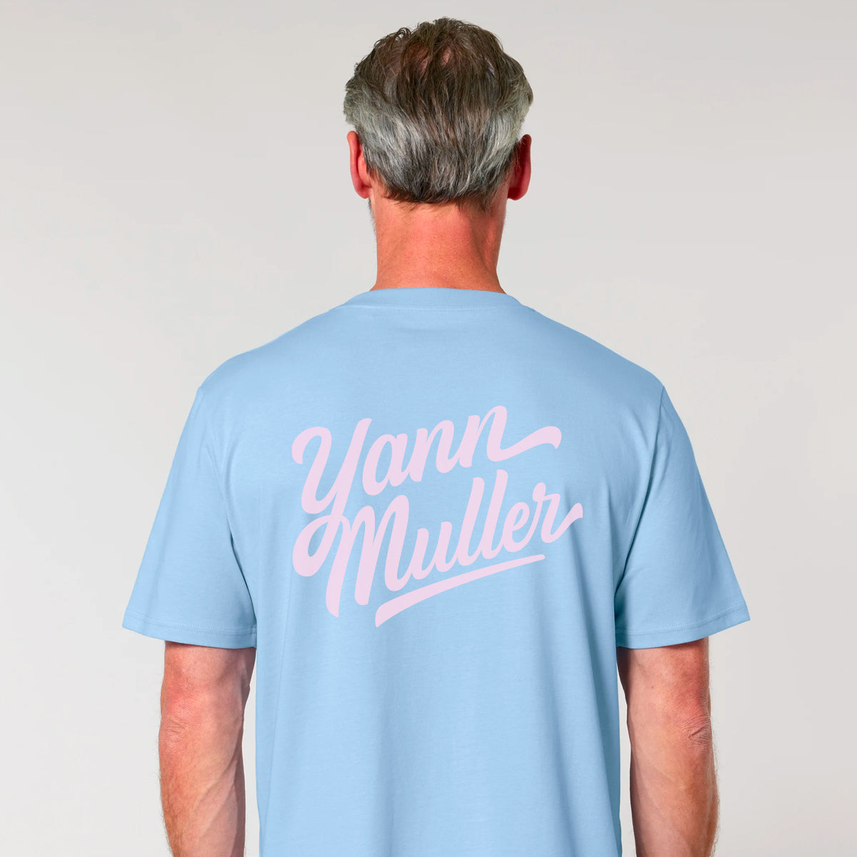 Tee shirt Yann Muller Bleu Ciel