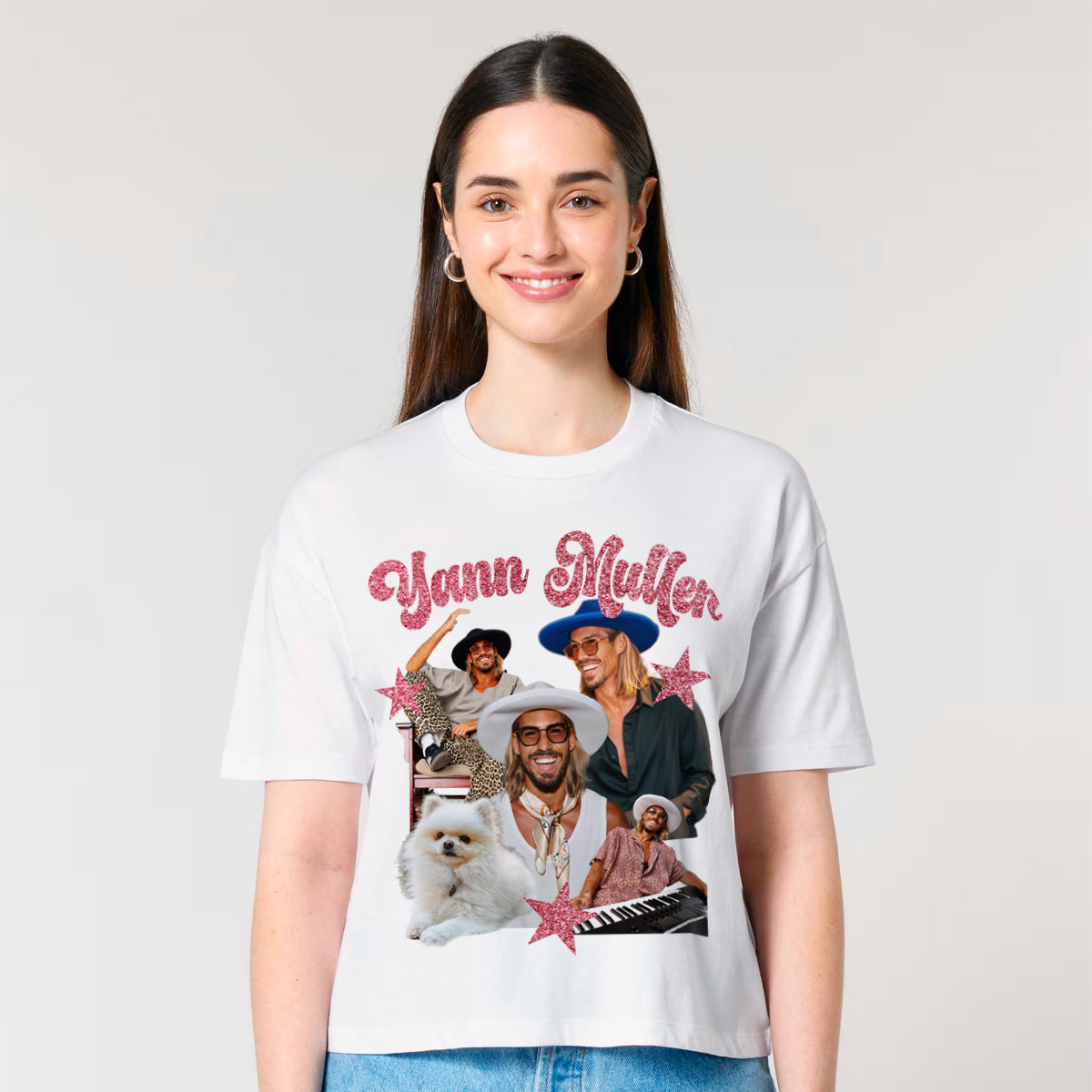 Tee shirt Oversize Yann Muller Fanbase Fille