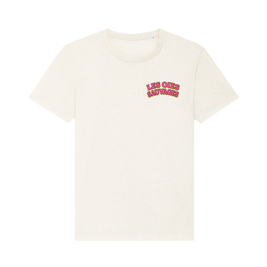 Tee shirt Yann Muller Les oies sauvages écru