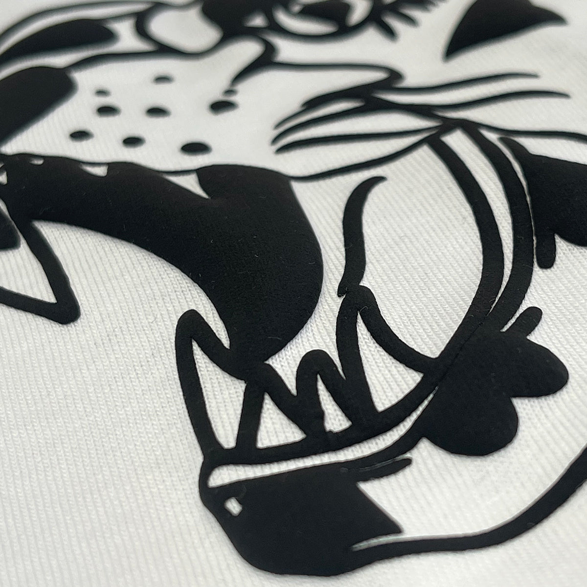 Tee shirt Oversize Yann Muller Love Club Cougar Puff Fille