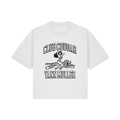 Tee shirt Oversize Yann Muller Rodeo Club Cougar Puff Fille