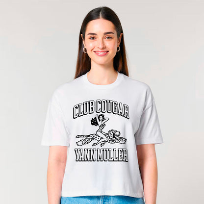 Tee shirt Oversize Yann Muller Rodeo Club Cougar Puff Fille