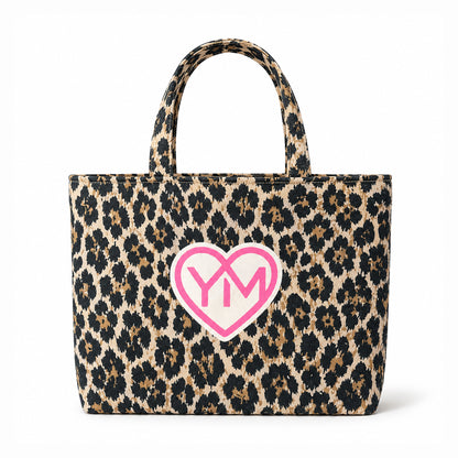 Tote Bag de plage Léopard Yann muller